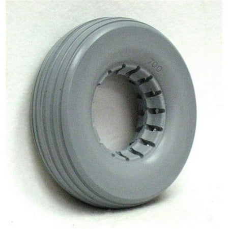 New Solutions AL194P 8 x 2.25 in. Urethane Rib Tire Fits Most 2-Piece Wheels for Wheelchair