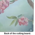 thumbnail image 4 of Pennsylvania Mountain Laurels in Watercolor Glass Cutting Board Large 12 in x 15 in, 4 of 5