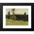 thumbnail image 2 of Claude Monet 14x11 Black Modern Framed Museum Art Print Titled - Train in the Countryside (circa 1870), 2 of 5