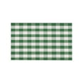 thumbnail image 1 of Hand Woven Decorative Doormat for Outdoor Front Door Layered Green White Holiday Rug Year Round Welcome Mat, 1 of 3