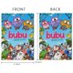 thumbnail image 4 of Bubu y los Búhos Pequeños-bandera de jardín temática. Regalo perfecto para fans, amigos y familiares, ideal para actividades al aire libre y decoración de fiestas.28CM*45CM, 4 of 5