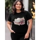 thumbnail image 4 of Women's T-Shirt,Short Sleeve Tee Shirts Casual Tops White Cowboy Hats Crewneck T Shirt for Women, 4 of 8