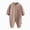 Khaki, variant on Babys Comfortable And Breathable Bodysuit Childrens Long Sleeve Warm Casual Bodysuit(3-6 Months,Khaki)