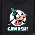 thumbnail image 3 of Mickey & Friends - Goofy Gawrsh - Women's Lightweight French Terry Long Sleeve Shirt, 3 of 5