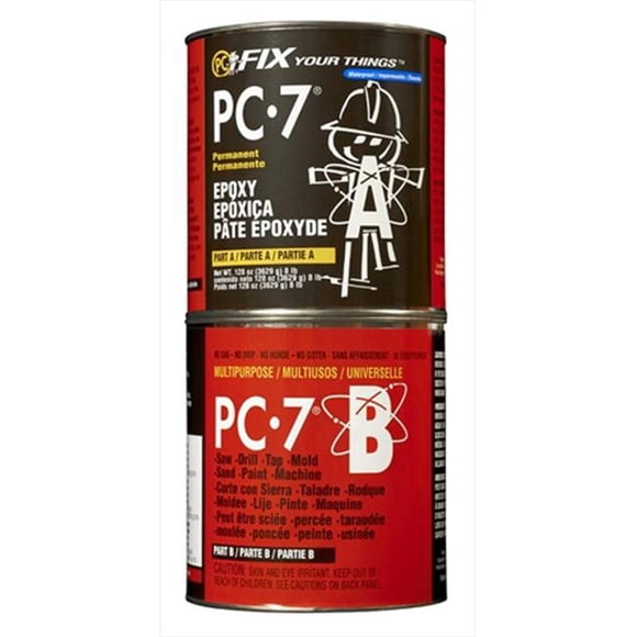 128770 Revêtement Protecteur Pâte Époxy PC-7 de 8 Lb en Gris Foncé