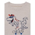 thumbnail image 3 of Garanimals Toddler Boy Long Sleeve Graphic Thermal T-Shirt, Sizes 18M-5T, 3 of 4