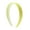 Yellow, variant on Yellow 1 Inch Satin Hard Headband for Women and Girls