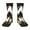 1 Black, variant on Not All Who Wander Are Lost4 Pattern Children's Socks, Socks Gifts ,kids Crew Soft Cotton Socks , Moisture-Wicking, Durable, Ideal for Daily Wear & Sports