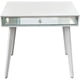 thumbnail image 1 of Mesa de Noche FRATELLO MUEBLES con Espejo 1 Cajon Espacioso Terciopelo Vidrio Patas antiderrapantes, 1 of 8
