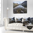 thumbnail image 2 of Designart Wast Water with Reflection in Lake - Landscape Printed Throw Pillow - 18x18, 2 of 4