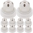 thumbnail image 1 of 10 portalámparas E27 de plástico con rosca para bombillas, lámparas de mesa, lámparas de araña, lámparas de techo y de pie, 1 of 7