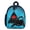Blue, variant on Bill Cipher Mini Backpacks Cute Cartoon Casual Small Bookbag Fashion Laptop Bag Daypack for Travel Hiking School
