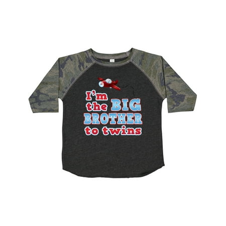 

Inktastic I m the Big Brother to Twins. Gift Toddler Boy Girl T-Shirt