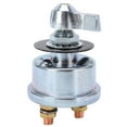thumbnail image 2 of Master Battery Disconnect Switch, Weather Resistant Battery Power Cut Isolator Metal  For Ships For Cars For RVs, 2 of 8