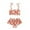 Orange-10, variant on ibiyuan Girls Swimsuits Size 10-12 ,2 Piece Adjustable Straps Bathing Suits for Girls Ruffle Tankini Sets Tie-Straps Tropical Printed High Waisted Swimwear Set,11-12 Years
