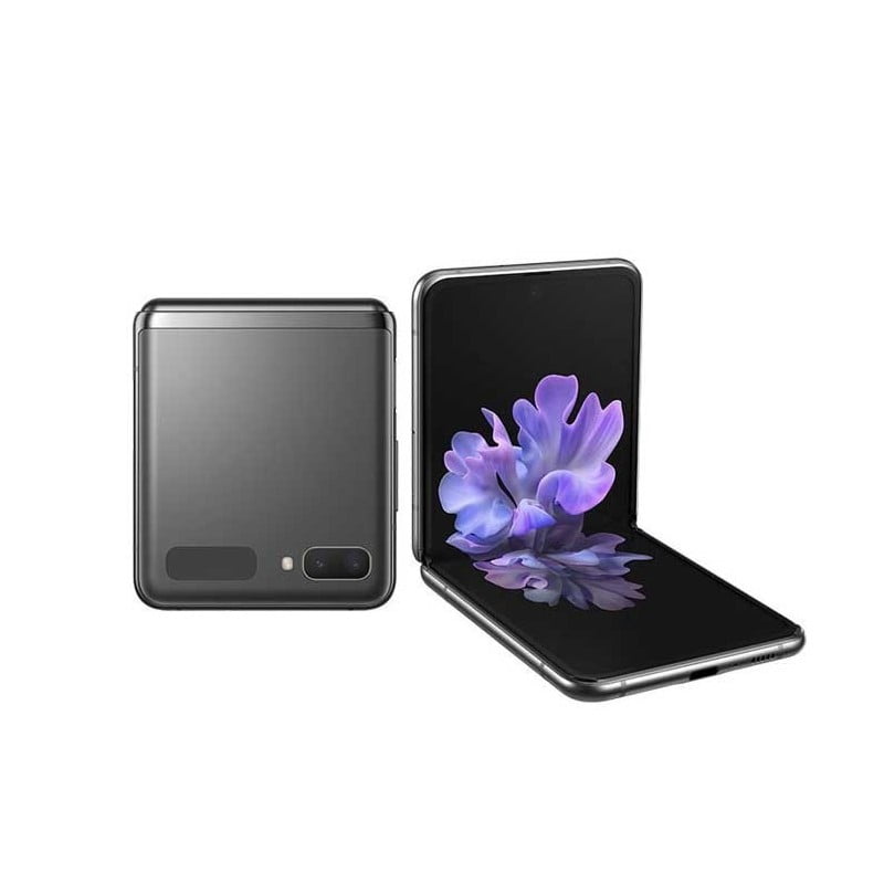 Used Samsung Galaxy Z Flip 5g Sm F707u 256gb Mystic Grey Fully Unlocked Grade B Walmart Com