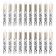 thumbnail image 1 of Qarigey 20 Pieces Lash Shampoo Brushes Cosmetic Off Remover Peel Lash Tool Pinceles de maquillaje y herramientas Oro negro, 1 of 1