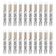thumbnail image 1 of Qarigey 20 Pieces Lash Shampoo Brushes Cosmetic Off Remover Peel Lash Tool Pinceles de maquillaje y herramientas Oro negro, 1 of 1