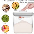 thumbnail image 3 of Food Sealed Storage Box Plastic Grain Jar with Lid Snacks Milk Powder Airtight Container, 3 of 9
