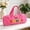 Hot Pink, variant on Portable Mahjong Tile Storage Bag, Cute Letter Zipper Handbag, Mahjong Game Tiles Carrying Case for Travel and Mahjong Lovers