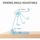thumbnail image 3 of 4 Pack Phone Stand, Tablet Stand, Adjustable Multi-Angle Desktop Portable Stand (Black+White+Pink+Blue), 3 of 4