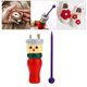 thumbnail image 5 of Práctico telar de , cuerda , muñeca de tejer, portátil de para bricolaje, herramienta de para principiantes, niños BLESIY Lana de hilo tejiendo telar, 5 of 8