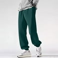 thumbnail image 2 of Casual Pants for Men Sweatpants for Men Men's Casual Pants Elastic Joggers Comfortable Pants Soft Warm Winter Trousers Relaxed Fit Outdoor Sports Sweatpants, 2 of 4