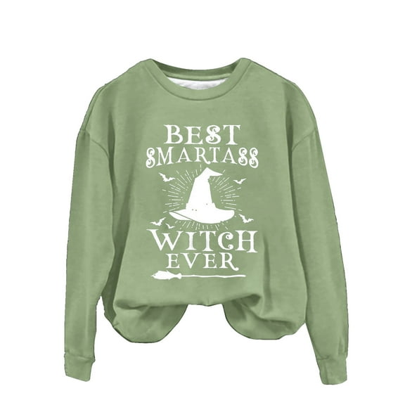 DQRPSEETB Crew Neck T Shirts for Women Women's Halloween Sweatshirt Plus Size Crewneck Skeleton Sweaters Long Sleeve Pullovers Sweatshirts Tee Tops Trendy Tops