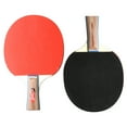 thumbnail image 4 of LEIJIAER Premium Table Tennis Set with 2 Rackets & 3 Balls - Durable Wood Handles & Spongy Rubber Surfaces for Enhanced Spin and Power - Ideal for Home, School, or Club Play (Random Ball Colors), 4 of 6