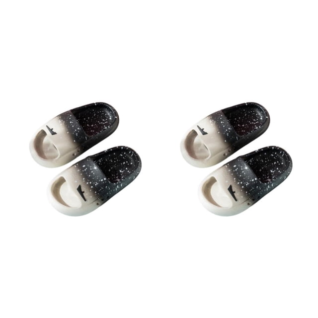 Jumpingount Sandalias antideslizantes para el hogar para niños con PVC y cómodo y que se pueden combinar libremente con el pie hundido Type2 NO2