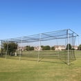 thumbnail image 2 of Cimarron Sports Twisted Rubber Baseball/Softball Batting Cage Net, 30x12x10 Feet, 2 of 4