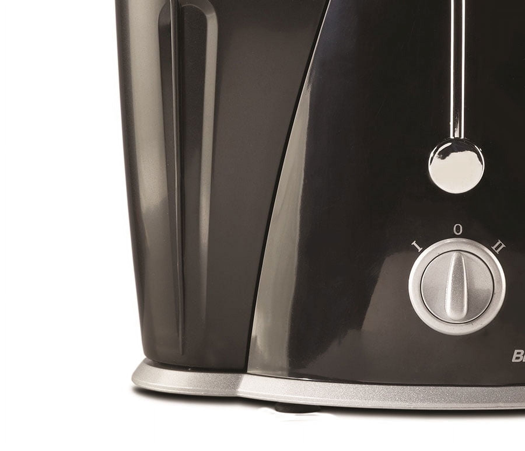 Brentwood 400 W 15 oz 2-Speed Electric Juicer, Black