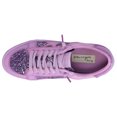 thumbnail image 4 of Vintage Havana Womens Alexis Glitter Platform Lace Up  Athletic Sneakers Ca, 4 of 5