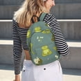 thumbnail image 6 of Yiaed Cute Yoga Frogs Print Backpack, Premium Laptop Backpack, Travel Backpack for Women, Lightweight Backpacks, Comfortable Back Pack-Medium, 6 of 7