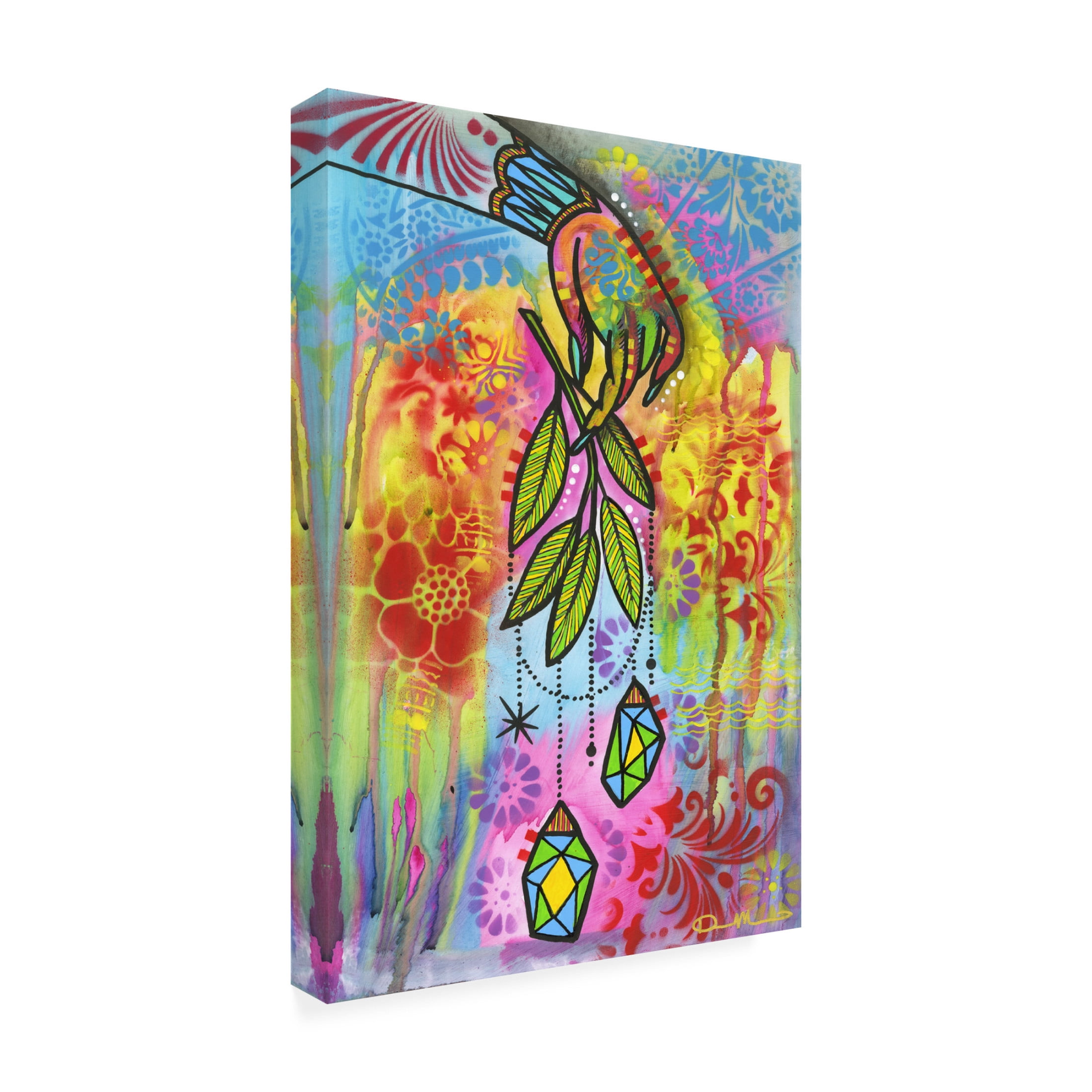 Canvas Wall Art - Dean Russo 'Animal Vegetable or Mineral 1' Wall Art for Living Room, Bedroom, or Office Décor by Trademark Fine Art - 12 x 19 Inches