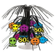 Beistle - 80's Mini Cascade Centerpiece - 7½" - Pack of 12
