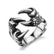 thumbnail image 2 of Qarigey Antique Rings Cool Plating Exaggerated Trend Personality Size Jewelry Gifts Style Men Ring Adjustable for Summer Holiday Type3 NO3, 2 of 6