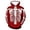 Red, variant on Men Women Halloween Skeleton 3D Print Hoodie Sweatshirt Long Sleeve Crewneck Cos Casual Unisex Top