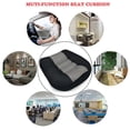 thumbnail image 1 of Car Booster Seat Cushion Breathable Height Boost Mat Portable Mesh Car Seat Pad for Car Office Home, 1 of 3