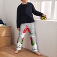 thumbnail image 5 of Disketp Merry Christmas Gnome1 for Teenagers' Pajama Pants ,Lounge Pants Teen joggers Ideal for Home, School, or Sports-XS(5-6), 5 of 6