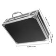 thumbnail image 2 of Raindrops Étui de Rangement Portable en Aluminium Rigide à Grande Capacité pour Outils et Documents, 2 of 6