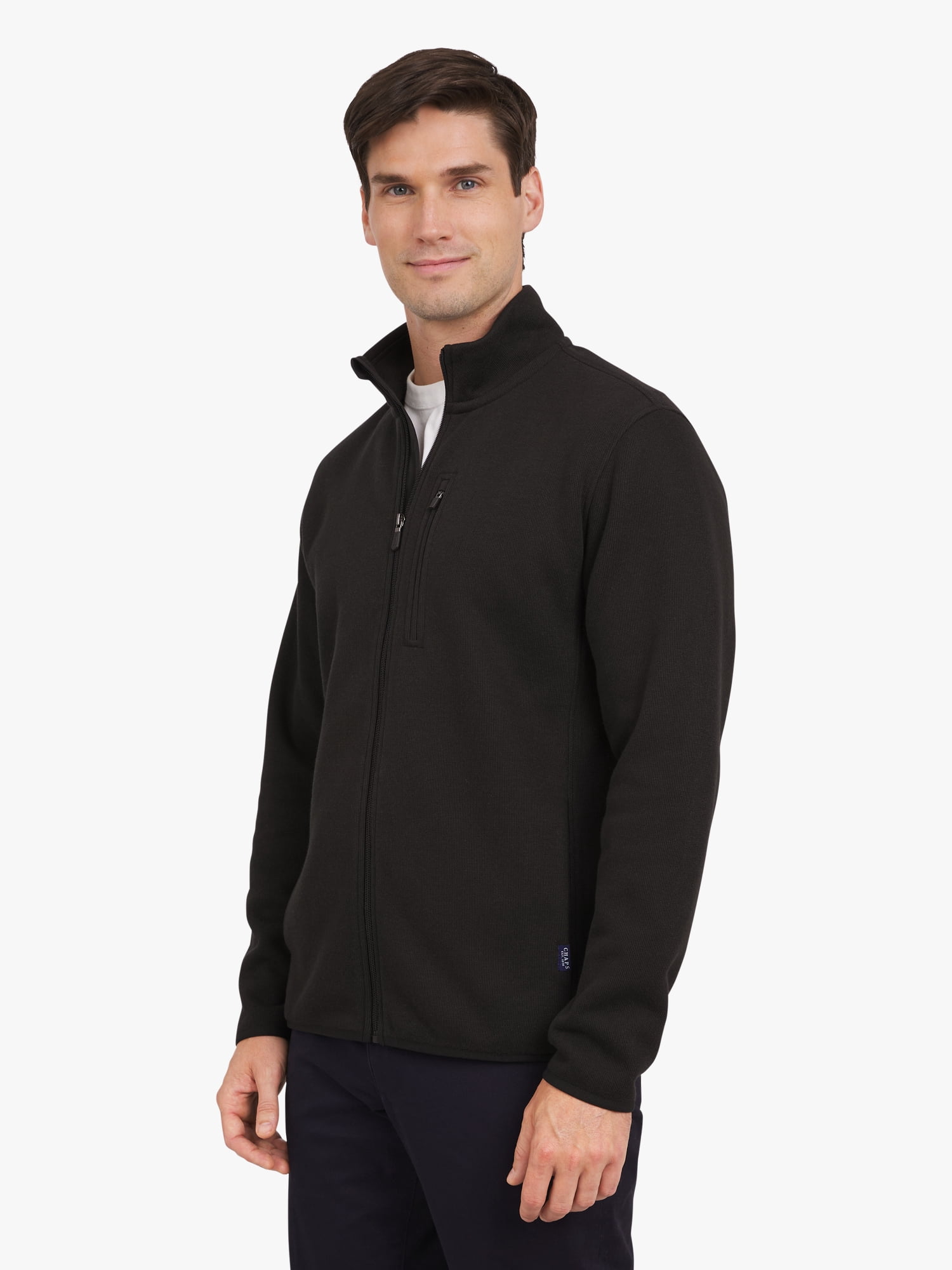 Chaps Men's & Big Men's Full Zip Fleece Sweater, Sizes S-2XL