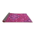 thumbnail image 2 of Ahgly Company Indoor Round Medallion Pink Traditional Area Rugs, 8' Round, 2 of 4
