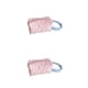 thumbnail image 1 of Qarigey Bolsa de almacenamiento, bolsas portátiles ligeras, gran capacidad, paquete plegable con cremallera, crema limpiadora de Rosa 2piezas, 1 of 6