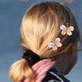 thumbnail image 3 of 2 uds pinzas para el cabello de mariposa Strade Fareast Limited Amarillo violeta satinado, 3 of 8
