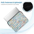 thumbnail image 2 of FORMRS 13"-13.3" Laptop Sleeve Protective Case Soft Carrying Quilted Computer Bag Cover, Small Pastel Pattern, 2 of 7