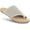 BEIGE, variant on Lavish Women's Sandals - Stretch Knit Upper, Memory Foam Footbed, Dual Density EVA Cushioning, Shock-Absorbing Outsole, Lightweight Travel & Walking Sandals - Olive, Medium : 9-9.5