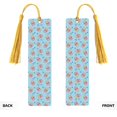 thumbnail image 2 of Kdxio I Am A Fan Popcorn Print Metal Tassel Bookmarks,Perfect Gift for Art Lovers and Bookworms Metal Bookmarks for Women, 2 of 8