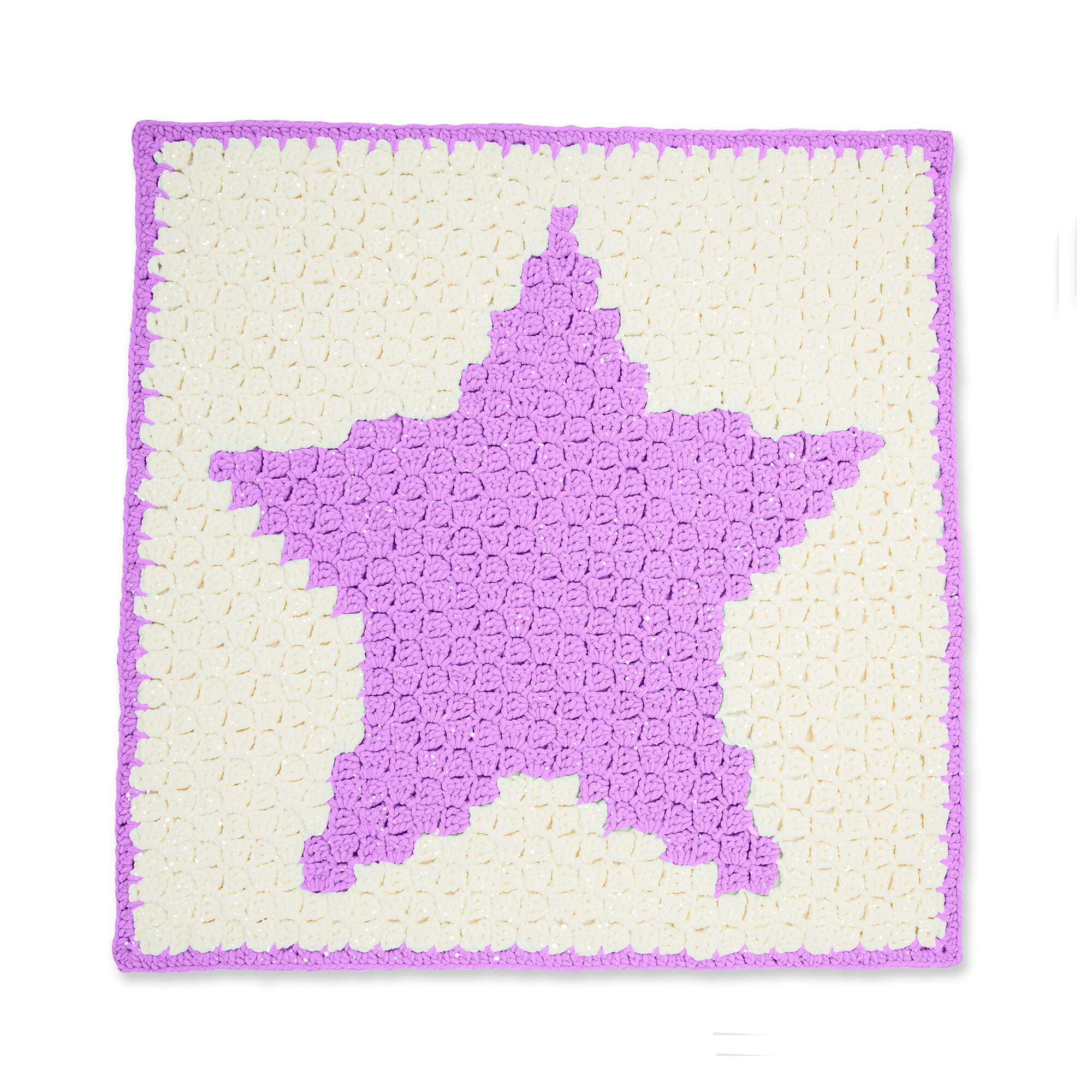 Bernat Baby Blanket Sparkle Yarn-Planetary Purple 161271-71004
