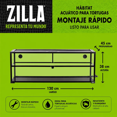 thumbnail image 3 of Hábitat/Terrario de Vidrio QuickBuild para Tortugas Acuáticas, Tamaño de 60 Galones, 3 of 4